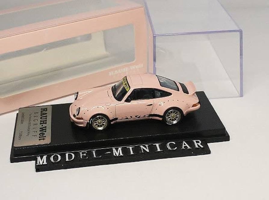 Amazon | △限定品！Pink！RWB特注品 1/64 ミニカー Porsche 911 930
